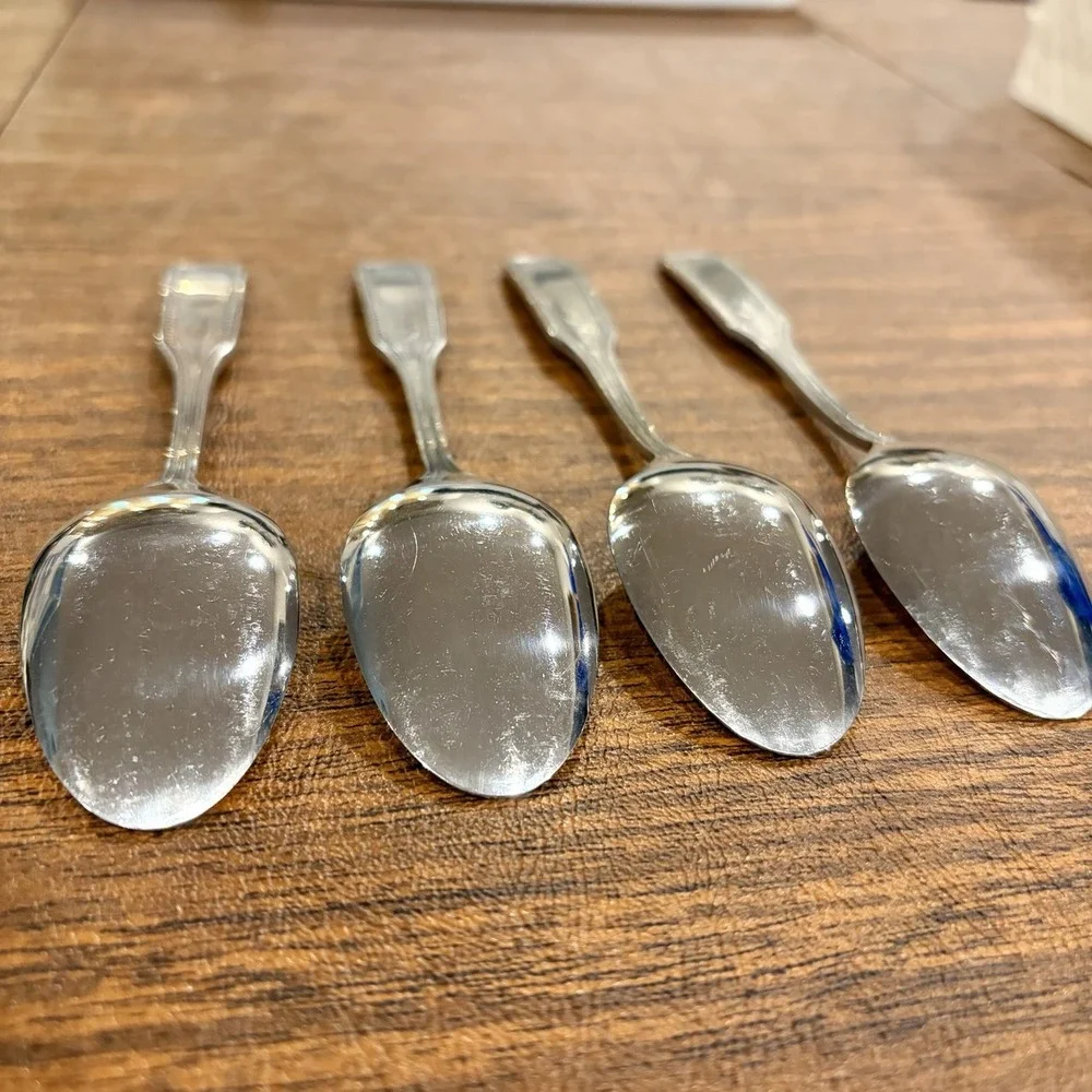 Salem Stainless Japan 1776 Set of 4 TEASPOONS 6